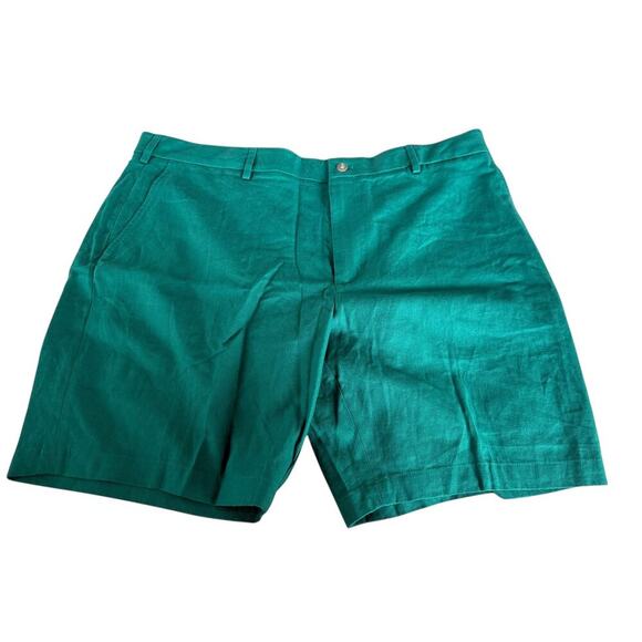 Walter Hagen Men's Green Clubhouse Linen Golf Shorts Size 40 - Picture 3 of 8